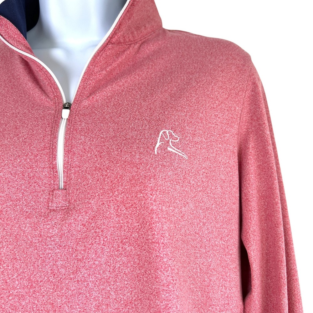 Rhoback Performance Q-Zip Pullover Size M Farmington Country Club Golf Preppy - Picture 4 of 10